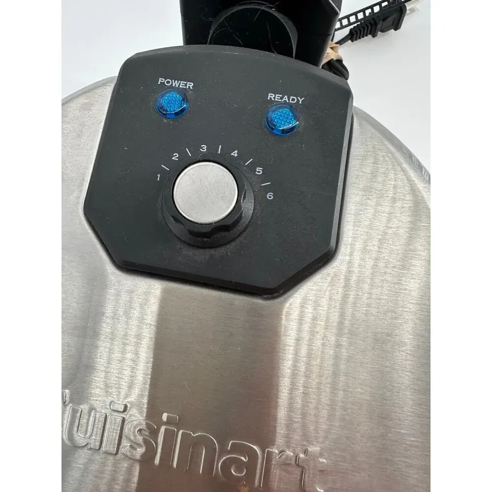 Cuisinart WAF-F10 Belgian Waffle Maker Rotating Flip Nonstick Stainless 1000W
